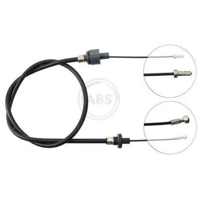 Cable de accionamiento, accionamiento del embrague A.B.S. K21520 Stock Limitado